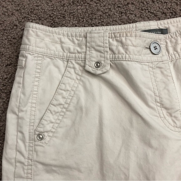 Ann Taylor Beige Chino Short - Picture 4 of 10